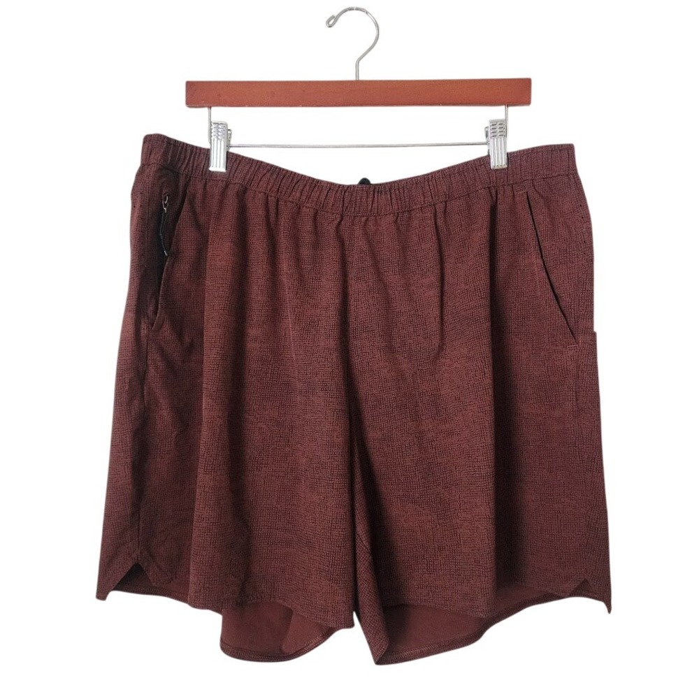 REI CO-OP Active‎ Pursuits 7" Shorts Mens XL Gorpcore Trail hiking in brown